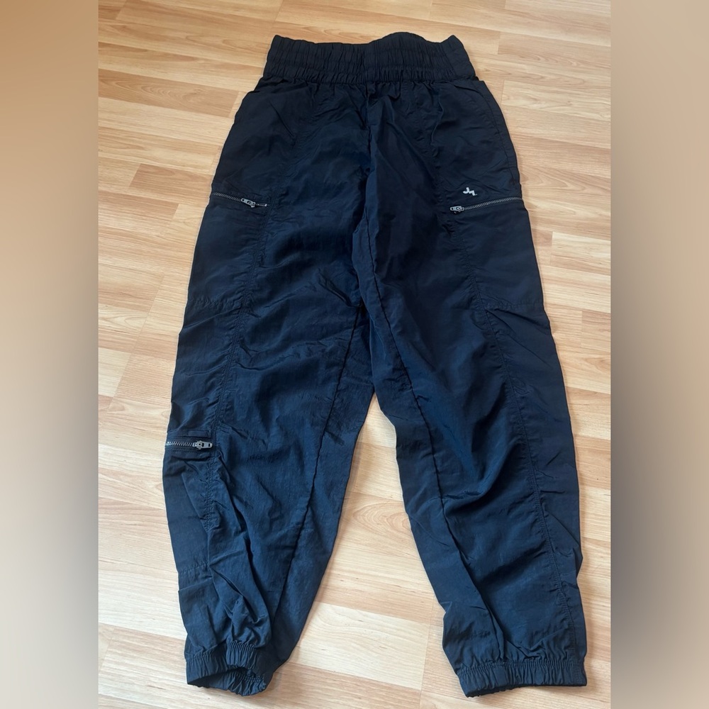 JoyLab Black‎ Windbreaker Cargo Nylon Joggers
